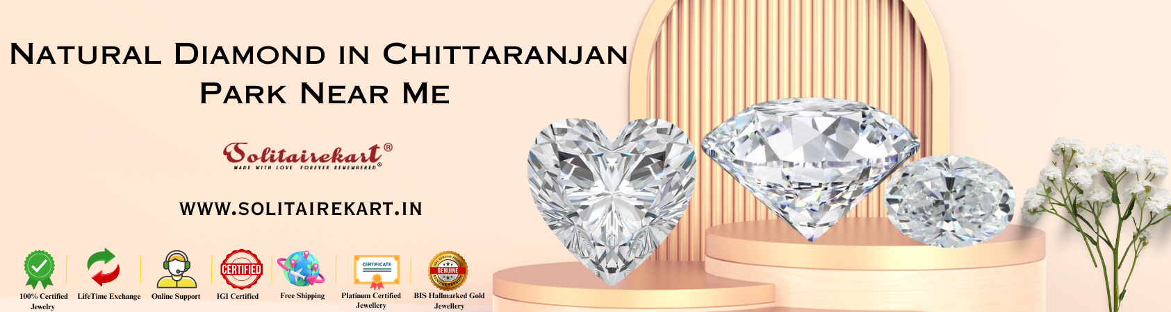 Experience Timeless Luxury with Natural Diamond in Chittaranjan Park Near Me